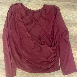 NWOT long sleeve Emory Rose Large blouse